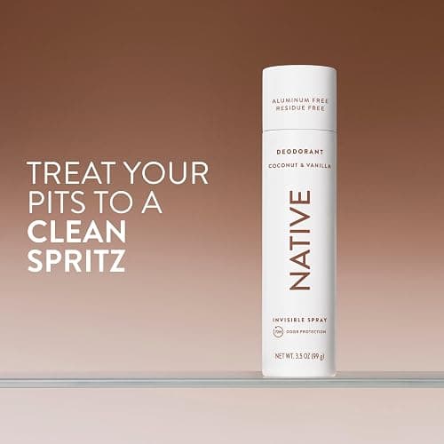 Native Deodorant & Body Spray Contains Naturally Derived Ingredients | Deodorant for Women and Men, All Day Odor Protection, Aluminum and Hydrocarbon Propellant Free | Coconut & Vanilla thumbnail 2