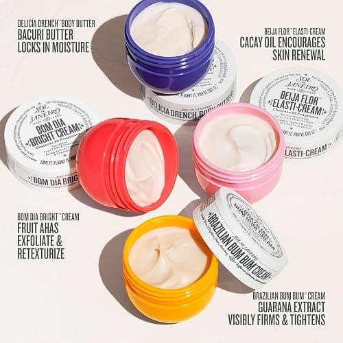 Sol de Janeiro Body Boldly Body Cream Discovery Set - Amazon Exclusive | Trial Size Beauty Minis, 4 Piece Gift Set - 25mL each thumbnail 4