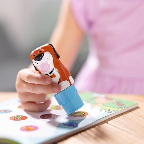 Melissa & Doug Sticker Wow!™ 24-Page Activity Pad and Sticker Stamper, 300 Stickers, Arts and Crafts Fidget Toy Collectible Character – Dog - for Kids Ages 3+ - FSC Certified thumbnail 2