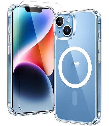 FNTCASE Coque pour iPhone 13 : iPhone 15 iPhone 14 iPhone 16e - Protection magnétique Militaire Contre Les Chutes - Coque de Protection Robuste et Durable résistante aux Chocs - 6,1" - Image 1