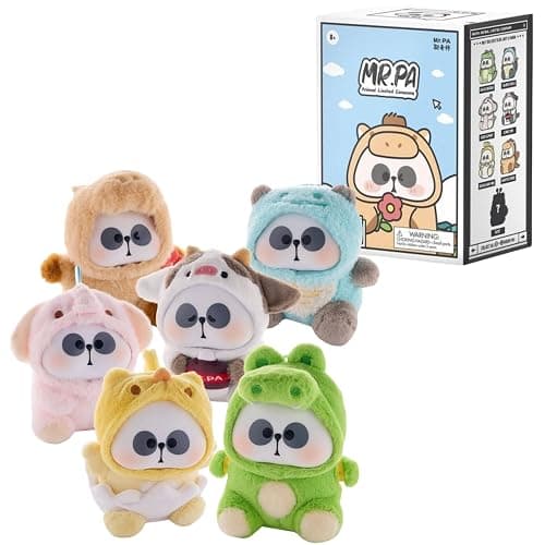 Mr. PA Animal Limited Company Plush Blind Box, Printed Closed Box | 1 plush Animal Limited Company series item in a printed closed box; fully assembled; package 4.53 x 3.94 x 7.17 in; 8+ Years thumbnail 7