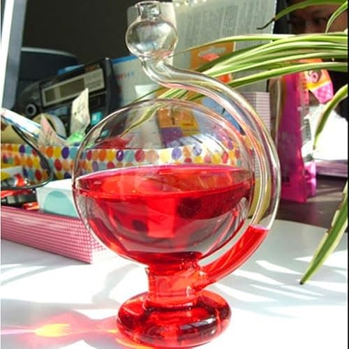TimesFriend Storm Glass Forecaster Predicting Weather Forecasting Home Ornament Local Cool Monitor Bottle Visual Live Report Reporting Box Ball Indoor Desktop for Kids Toy thumbnail 7