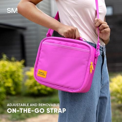 Simple Modern Hadley Lunch Box with Shoulder Strap | Kids & Adults | Insulated Bag with Pockets for Women, Men, Girls, Boys thumbnail 3