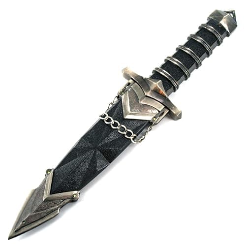 Ace Martial Arts Supply Dark Assassin Dagger with Sheath - Image 1