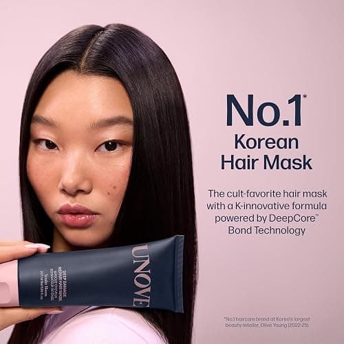 UNOVE Deep Damage Treatment Ex - Protein Hair Treatment & Hair Mask for Damaged Hair | Deep Conditioning & Keratin Hair Mask for Dry, Frizzy Hair | Korean Hair Care | Tender Bloom, 10.82 fl oz thumbnail 2