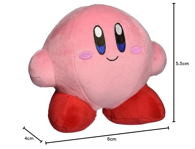 Little Buddy Kirby Adventure All Star Collection 5.5" Stuffed Plush, Multicolored thumbnail 2