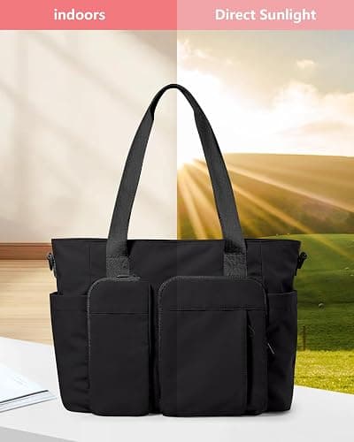 Marscamd Nurse Tote Bag with Crossbody Strap, 9-Pocket Clinical Bag for Nursing Students thumbnail 7