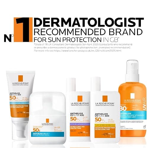 La Roche-Posay Anthelios UVAIR Serum Sunscreen SPF50+ Medium, Tinted, 50ml | Tinted serum sunscreen for all skin types, enriched with hyaluronic acid, niacinamide, and vitamin E for high protection thumbnail 9