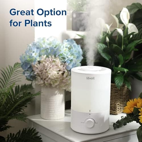 LEVOIT - Humidifiers for Bedroom - Quiet (3L Water Tank) - Cool Mist/Top Fill/Essential Oil Diffuser/25Watt - Home/Large Room - 360° Nozzle - Rapid Ultrasonic Humidification for Baby Nursery/Plant thumbnail 7