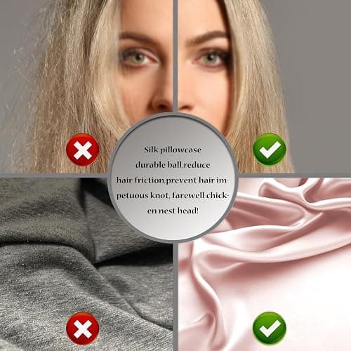 Mulberry Silk Pillow Cases Standard Size Silk Pillowcase with Zipper Soft Breathable Smooth Cooling Satin Silk Pillow Covers for Sleeping for Hair and Skin (Coral,20"X 26",1Pcs) thumbnail 5