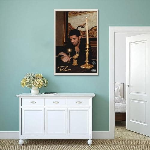 Ockxin Drake Poster Take Care Minimalist Album Cover Music Posters for Room Aesthetic Canvas Wall Art Bedroom Decor12x18inch(30x45cm) thumbnail 4