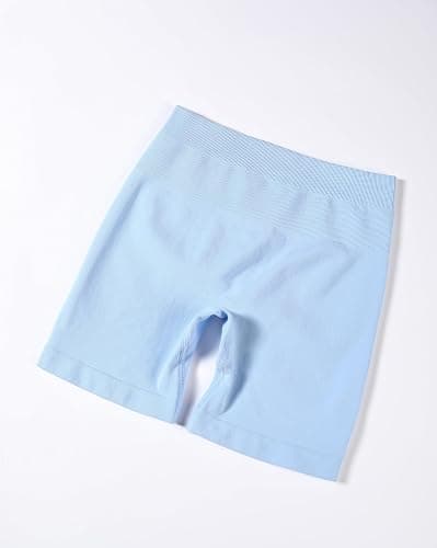 AUROLA Power Workout Shorts for Women Tummy Control Squat Proof Ribbed Thick Seamless Scrunch Active Short thumbnail 2