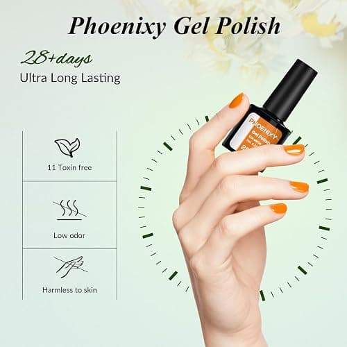 Phoenixy Gel Nail Kit, 36 Colours Gel Nail Polish Set with Lamp Starter Kit, 40Pcs Full Set for Beginners Manicure Gift for Women thumbnail 7
