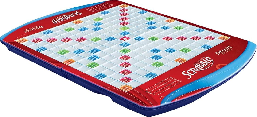 Hasbro Gaming Scrabble Deluxe Edition Board Game, (Amazon Exclusive) thumbnail 10