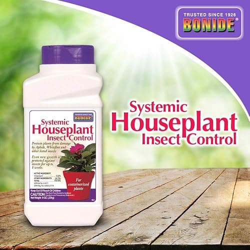 Bonide Systemic Houseplant Insect Control, 8 oz Ready-to-Use Granules for Indoors and Outdoors, Protects Plants from Insects thumbnail 6
