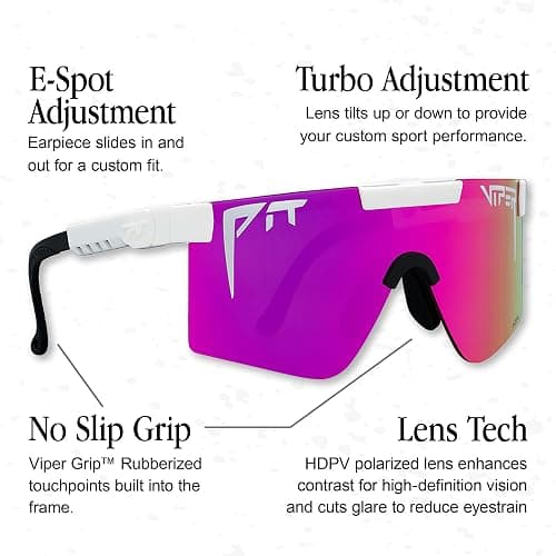 Pit Viper Sunglasses I Original & Original 2.0 I Polarized Lens I Indestructible Frame I Adjustable Fit thumbnail 2