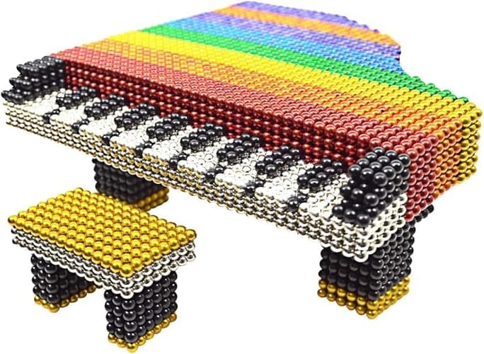 Building Balls 1000PCS, Adult Fidget Building Set, Stress Relief & Anxiety Relief Toy for Adults, Creative Desk Decor & Brain Exercise for Daily Relaxation thumbnail 4