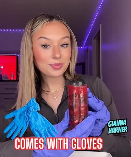 Chamoy Pickle Kit For 2 + Blue Raspberry Pickle Kit Easter Valentines Day Gift Box From Tiktok with Takis chips, Fruit Roll ups, skwinkles and other Mexican candy snacks Variety Pack by Food Crush - Chamoy + Blue Raz Gift Box thumbnail 3