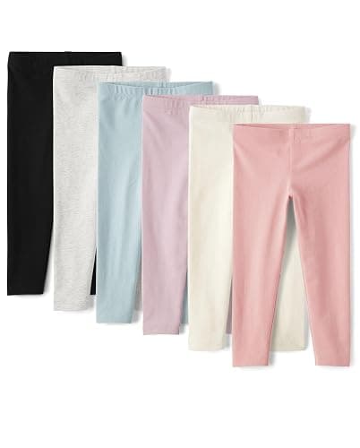 The Children's Place and Toddler Assorted Solid Leggings, Multipacks - Image 1