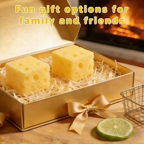 2Pcs ﻿Yellow Cheese Squeeze Toy, Soft Cheese Squishy Toy, Rebounding Sensory,Help for Relax,Focus, Sensory Cheese for & Adults, Cheese Cubes Squishy Toys,Stress Balls for Adults (2.4 in) thumbnail 7