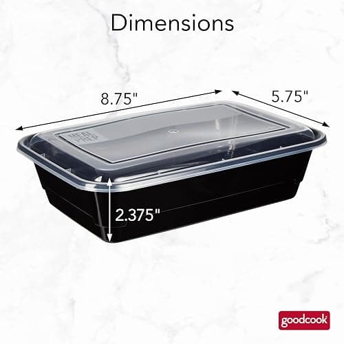 GoodCook Meal Prep Containers, Single thumbnail 2