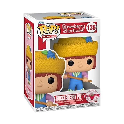 Funko POP! Retro Toys: Strawberry Shortcake - Huckleberry Pie - Collectable Vinyl Figure - Gift Idea - Official Merchandise - for Kids & Adults - TV Fans - Model Figure for Collectors - Image 1
