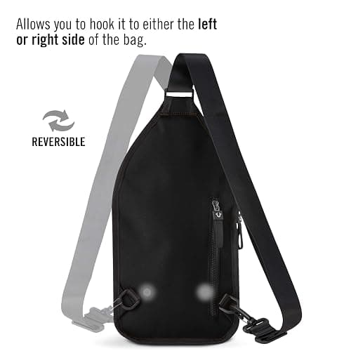 True Religion Crossbody Bag Men – Casual Shoulder Sling Bag for Men, Small Travel Men’s Crossbody thumbnail 4