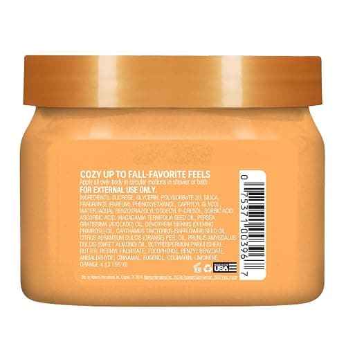 Tree Hut Shea Sugar Scrub, Sweet Punkin, 18 Fl Oz | Exfoliating Body Scrub Removes Dead, Dry Skin for a Soft & Hydrated Feel, Nourishing Essential Body Care thumbnail 3