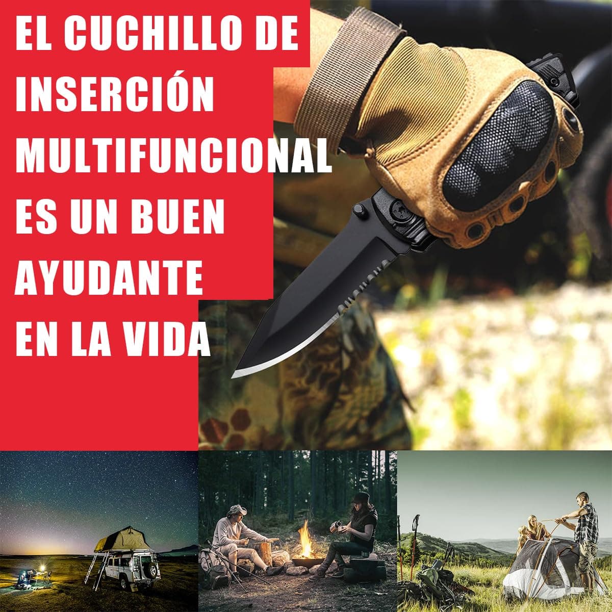 Navaja Multiherramienta Alicates Multiusos, Herramienta Multiusos 15 en 1 Multifuncional plegables alicates acero inoxidable Navaja Suiza Alicate Destornillador Herramienta Multifuncional thumbnail 6