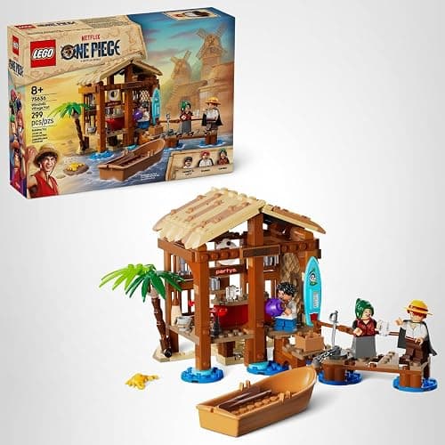 LEGO ONE PIECE Windmill Village Hut Building Blocks - Pretend Play Building Toy for Boys & Girls, Ages 8+ - Toy Figures & Playset for Anime Fans - Gift Idea for Birthdays - 75636 thumbnail 8