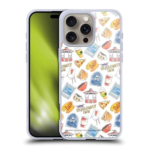 Head Case Designs Officially Licensed Gilmore Girls Icons Graphics Gel Case [Military Grade Protection] Compatible with Apple iPhone 16 Pro Max and Compatible with MagSafe - Image 1