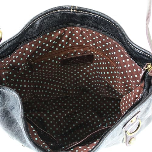CHALA Handbags Charming Crossbody or Shoulder Convertible Large Chala Purse - BLACK thumbnail 4