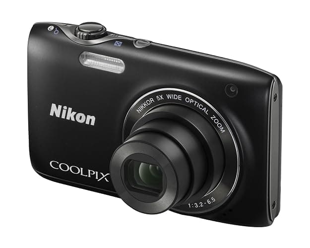 Nikon Coolpix S3100 Digitalkamera (14 Megapixel, 5-fach opt. Zoom, 6,7 cm (2,7 Zoll) Display, HD Videofunktion) schwarz thumbnail 2