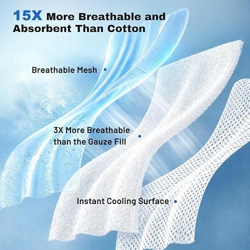 ZOMISIA Cooling Blanket for Large Dogs - Dog Cooling Mat with Breathable Air-Core Fill, Lightweight Cold Blanket Throw, Soft Bed Cover Washable for Summer, Blue, 40"x50" thumbnail 2