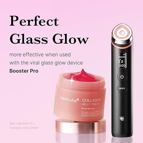 medicube Collagen Jelly Cream- Niacinamide & Freeze-Dried Hydrolyzed Collagen-Boosts skin barrier hydration & gives 24h Glow & Firmer looking skin | No artificial color, Korean skincare (3.71 fl.oz.) - 3.71 Fl Oz (Pack of 1) thumbnail 7