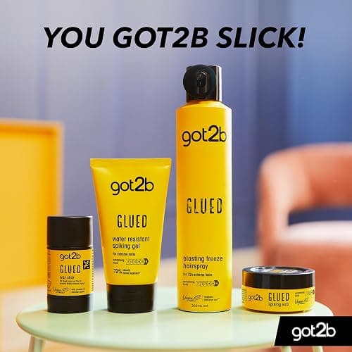 got2b Glued Wax Stick 50g, Long-Lasting Styling Wax Stick, Clear Hair Wax Stick for Slick Looks On the Go, Non-Greasy Hair Pomade to Tame Flyaways, Strong Hold, Vegan Formula* thumbnail 6