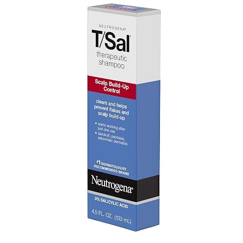 Neutrogena T/Sal Therapeutic Shampoo for Scalp Build-Up Control with Salicylic Acid, Scalp Treatment for Dandruff, Scalp Psoriasis & Seborrheic Dermatitis Relief, 4.5 fl. oz (Pack of 4) thumbnail 7