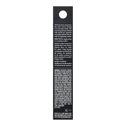 e.l.f. O Face Satin Lipstick, Richly Pigmented, Nourishing & Long-Lasting Creamy Lipstick, Infused With Jojoba, Vegan & Cruelty-Free, All Night thumbnail 7