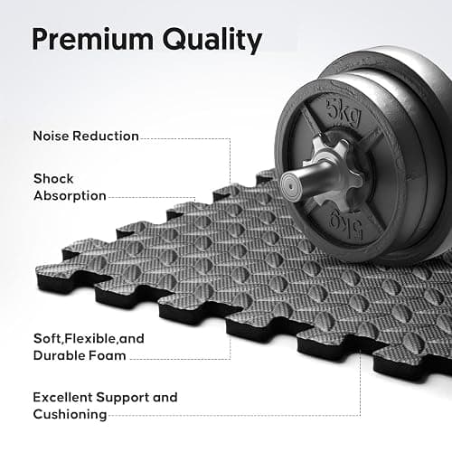 Black gym mat thumbnail 3