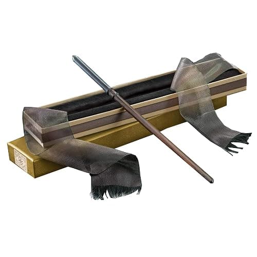 The Noble Collection Draco Malfoy Wand in Ollivanders Box 13.5 inch Draco Malfoy Wand With Original Ollivanders Wand Box - Harry Potter Film Set Movie Props Wands - Image 1