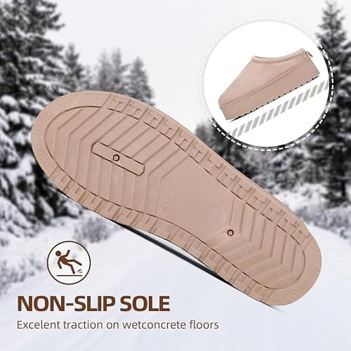 LUNATECH Womens Slippers Warm Winter Slippers Mules Platform Fluffy Slippers Fur Slipper Outdoor Thermal House Shoes For Ladies thumbnail 5