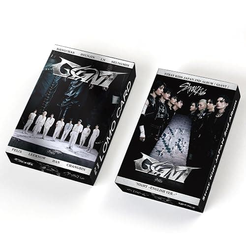 55 PCS Stray Kids Giant Album Photocards, Perfect KPOP Album SKZ Photocards, Straykids Album Photocards, Stray Kids Merch Lomo Cards Set, SKZ Merch Lomo Cards, Gift for Boys and Girls thumbnail 5