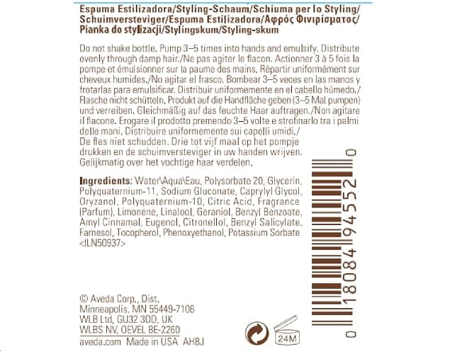 Aveda Phomollient Styling Foam | Weightless Mousse for Fine to Medium Hair thumbnail 9