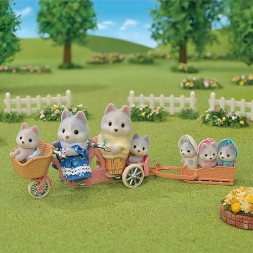Calico Critters Husky Family - Set of 5 Collectible Doll Figures for Ages 3+ thumbnail 4