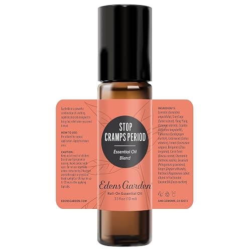 Edens Garden Stop Cramps Period Essential Oil Roll-On Blend- 100% Pure Premium Grade, Natural, Therapeutic, Aromatherapy, Kid & Skin Safe, The Best for Body, Comfort Pre-Diluted 10 ml (.33 fl oz) thumbnail 9