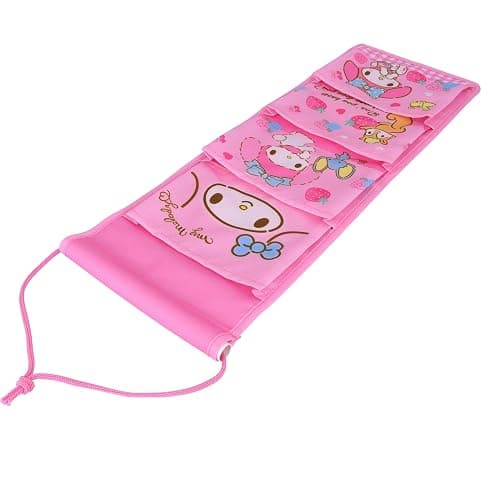 Roffatide My Melody Wall Door Closet Hanging Storage Bag Cute Wall Mount Bag with 4 Pockets Room Decor Room Storage Gift for Women, ZLRM02002 thumbnail 4