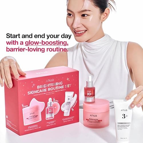 ANUA BRIGHTENING Niacinamide Skincare Routine Set (Amazon Exclusive Set), Niacinamide Serum & Toner Pad & Face Moisturizer, Skin clarity, Moisture barrier for Daily care, Korean Skincare Set thumbnail 6