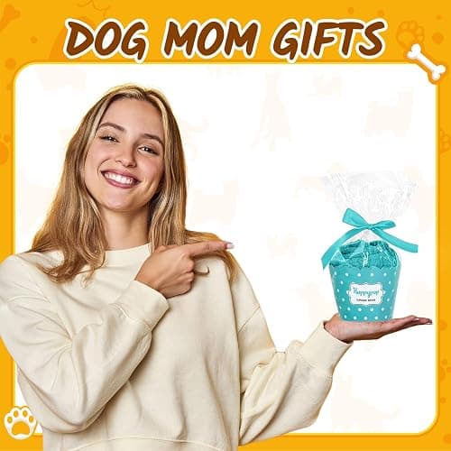 HAPPYPOP Dog Socks for Mom Dad - Dog Lovers Gifts for Women Men, Pet Lover Christmas Gifts thumbnail 2