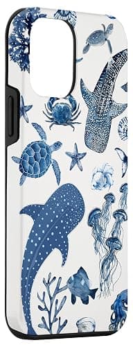 Ocean Sea Coral Reef Whale Shark Case for iPhone 12 mini thumbnail 3