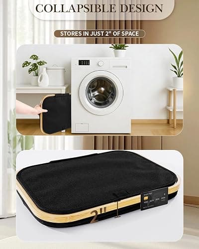 Laundry Hamper with Wheels, 75L Large Clothes Hamper with Removable Inner Bag, Collapsible Dirty Clothes Basket for Dorm, Rolling Dirty Clothes Basket for, Bedroom, Bathroom, Laundry Room thumbnail 5